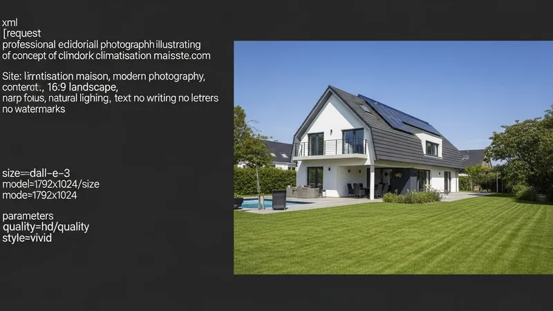 Économie d'énergie et climatisation